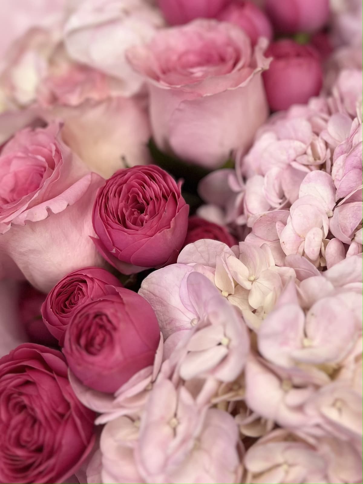 Дизайнерский букет "Пурпурный" L