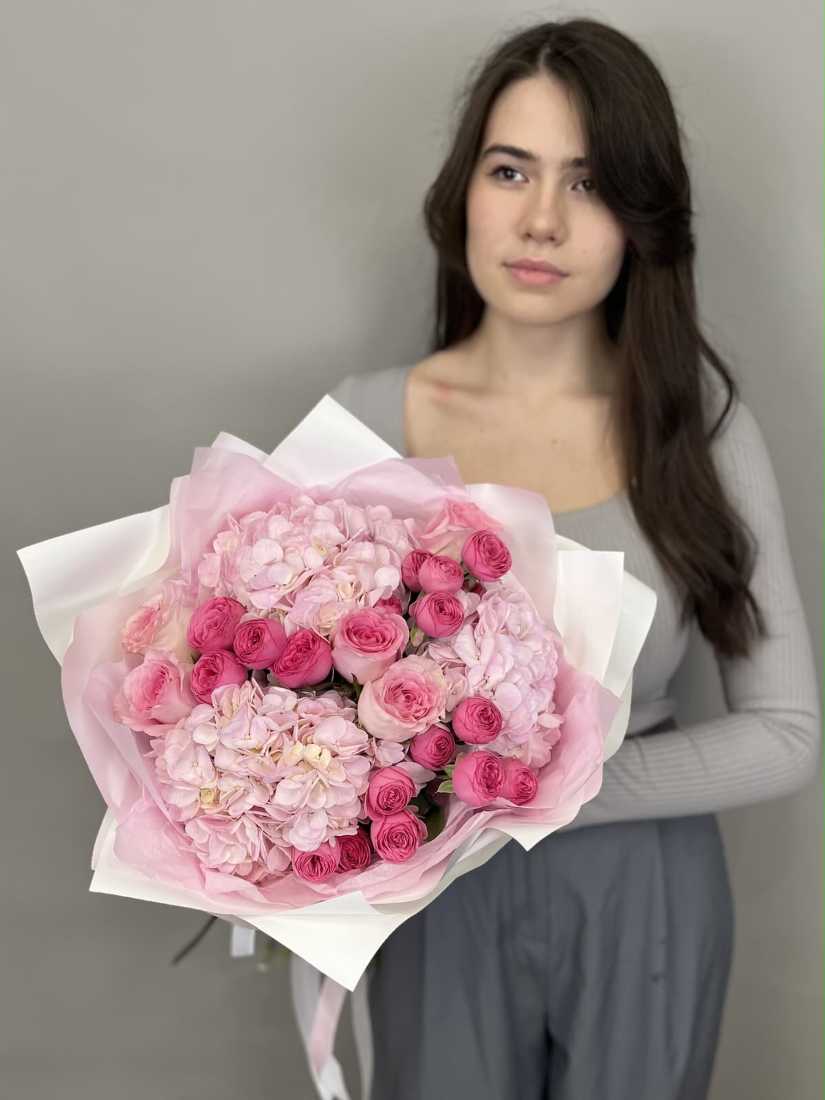 Оригинальный букет "Magenta" M