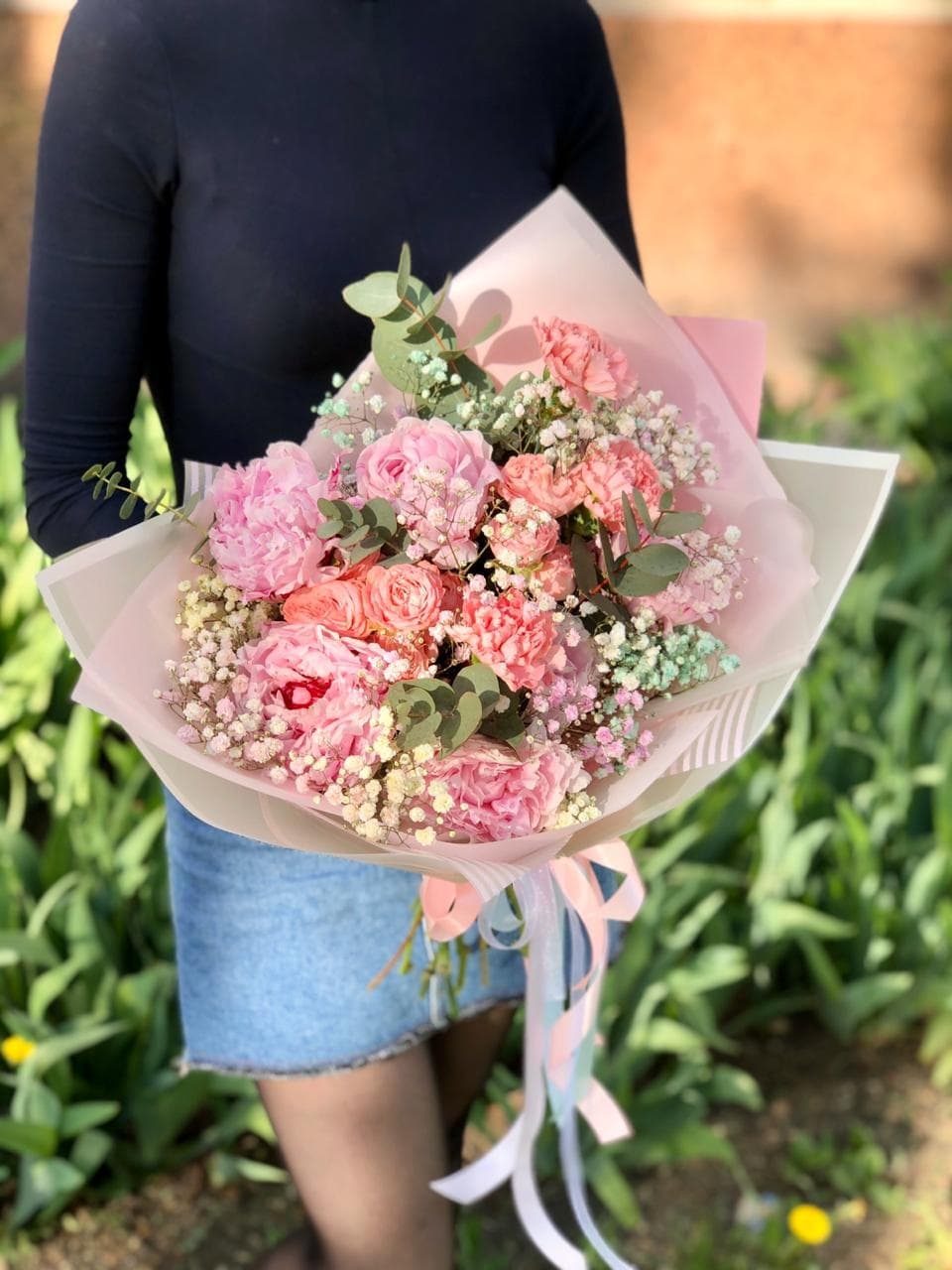 Дизайнерский букет "Мелодия любви"