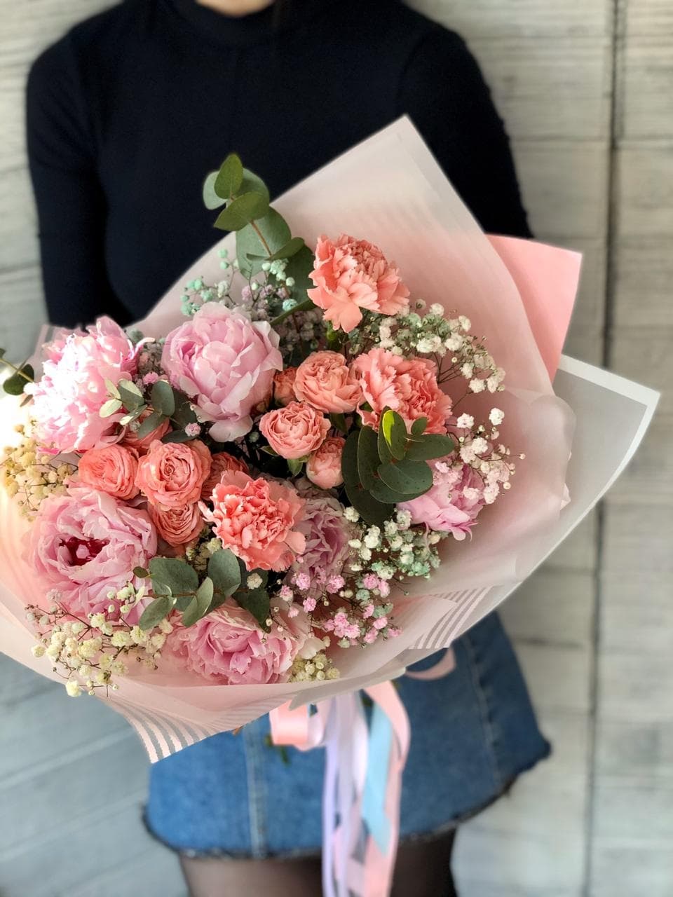 Дизайнерский букет "Мелодия любви"