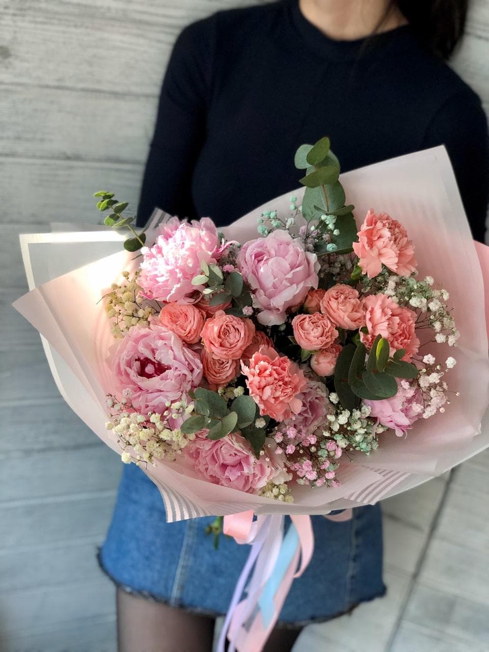 Дизайнерский букет "Мелодия любви"