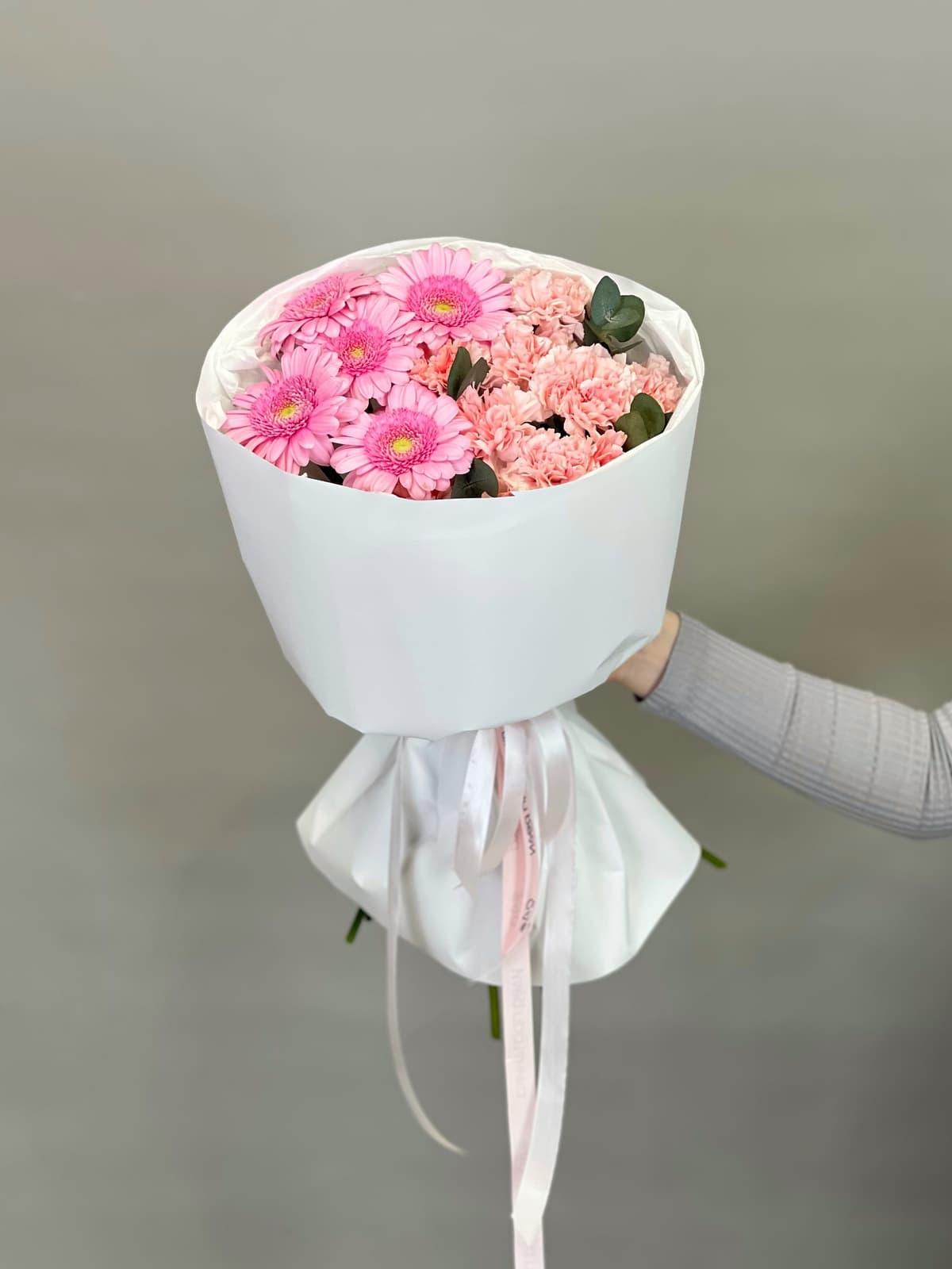 Букет "Розовая любовь"