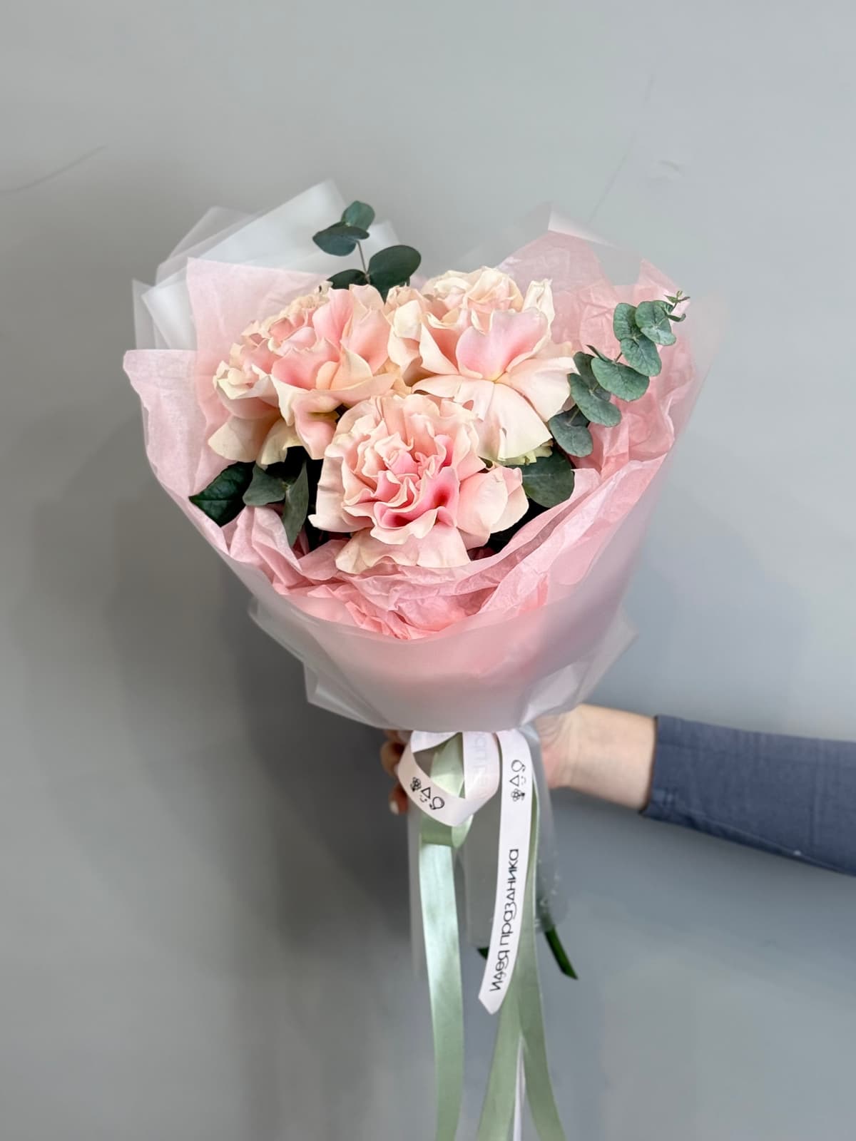 Букет "Розовый пирог" (3)