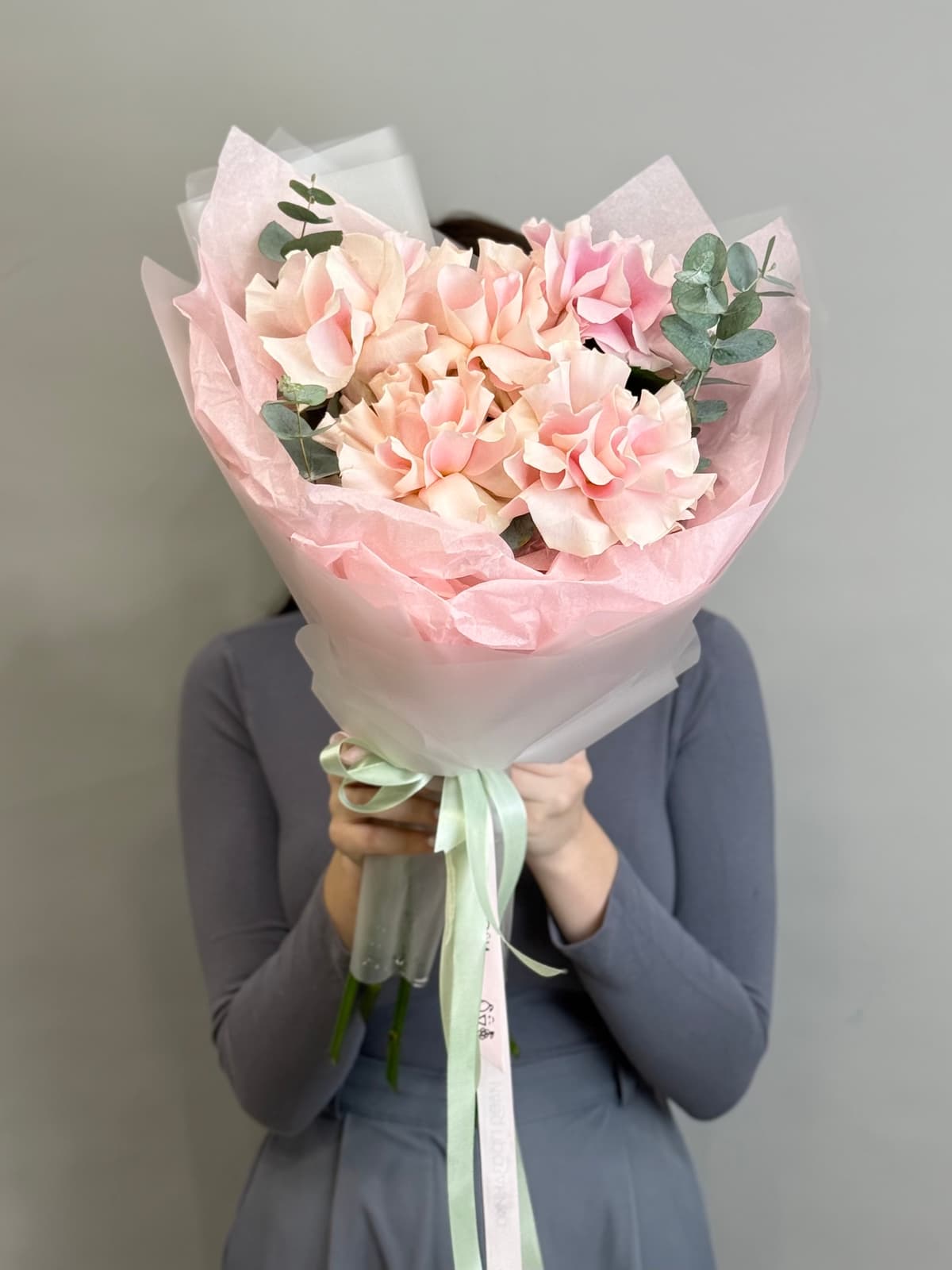 Букет "Розовый пирог" (5)