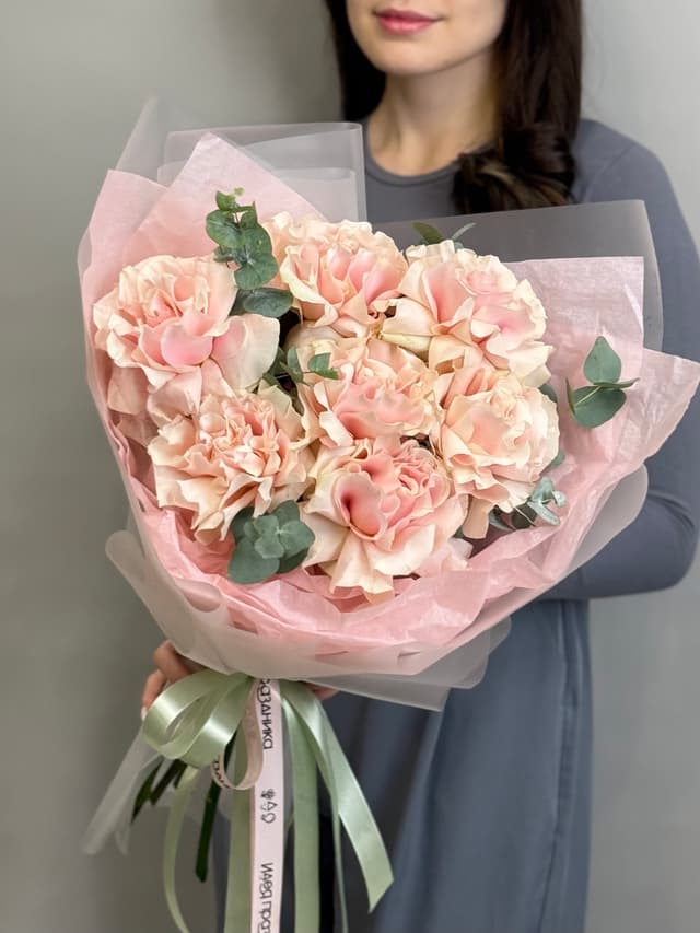 Букет "Розовый пирог" (7) Букет "Розовый пирог" (7)