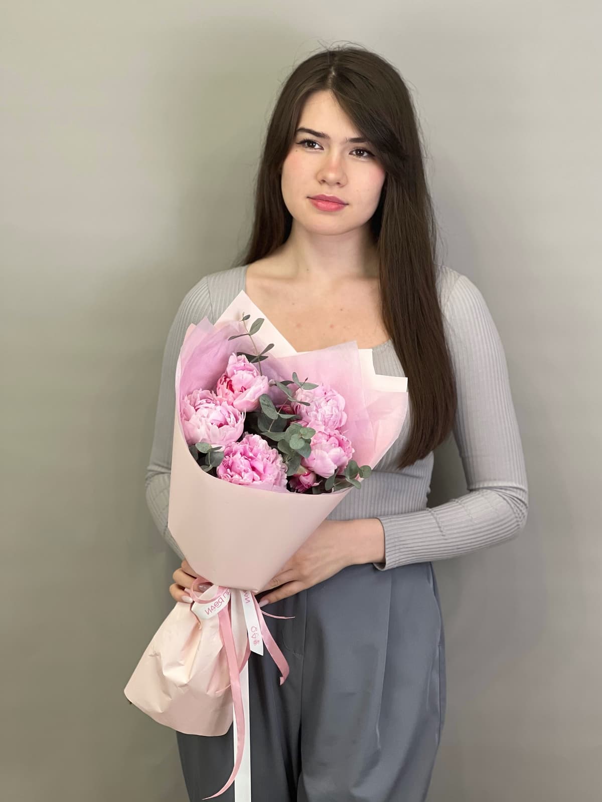 Букет пионов "Sara" S