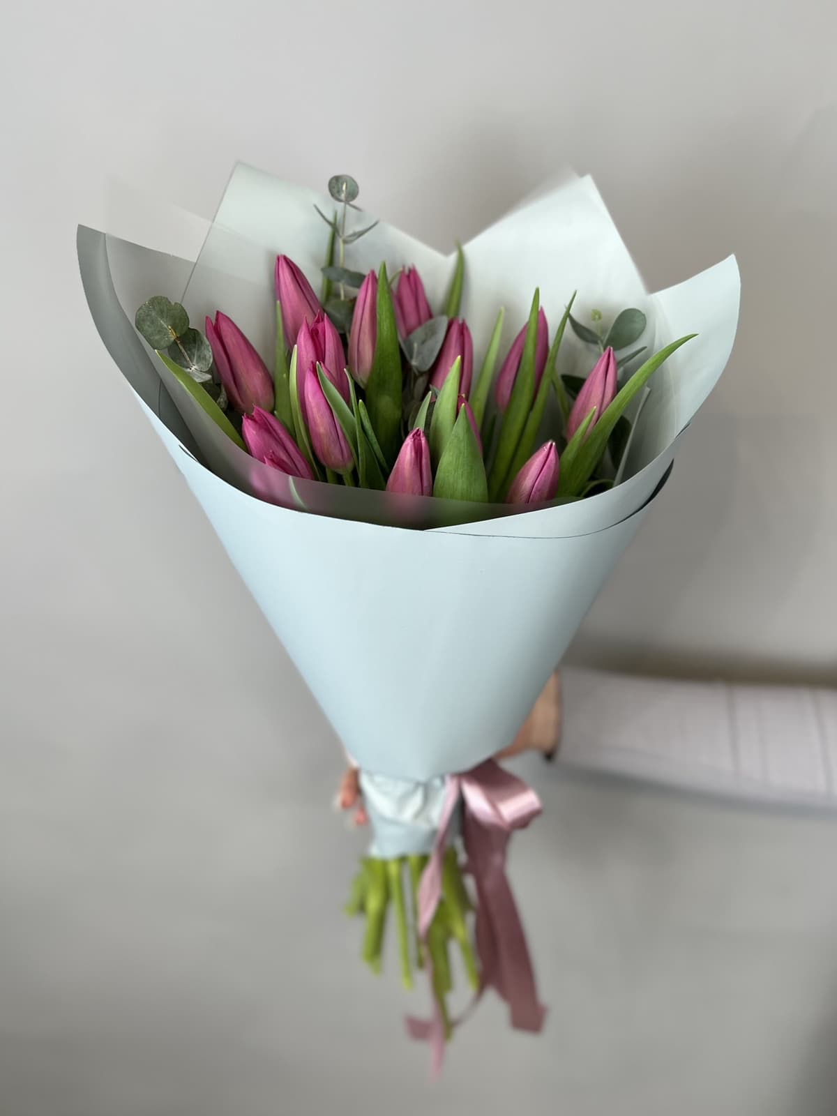 Букет "Привет весна" purple Жукова