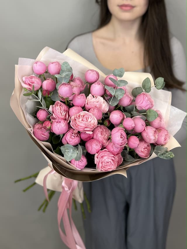 Весенний букет "Пудра" M Весенний букет "Пудра" M