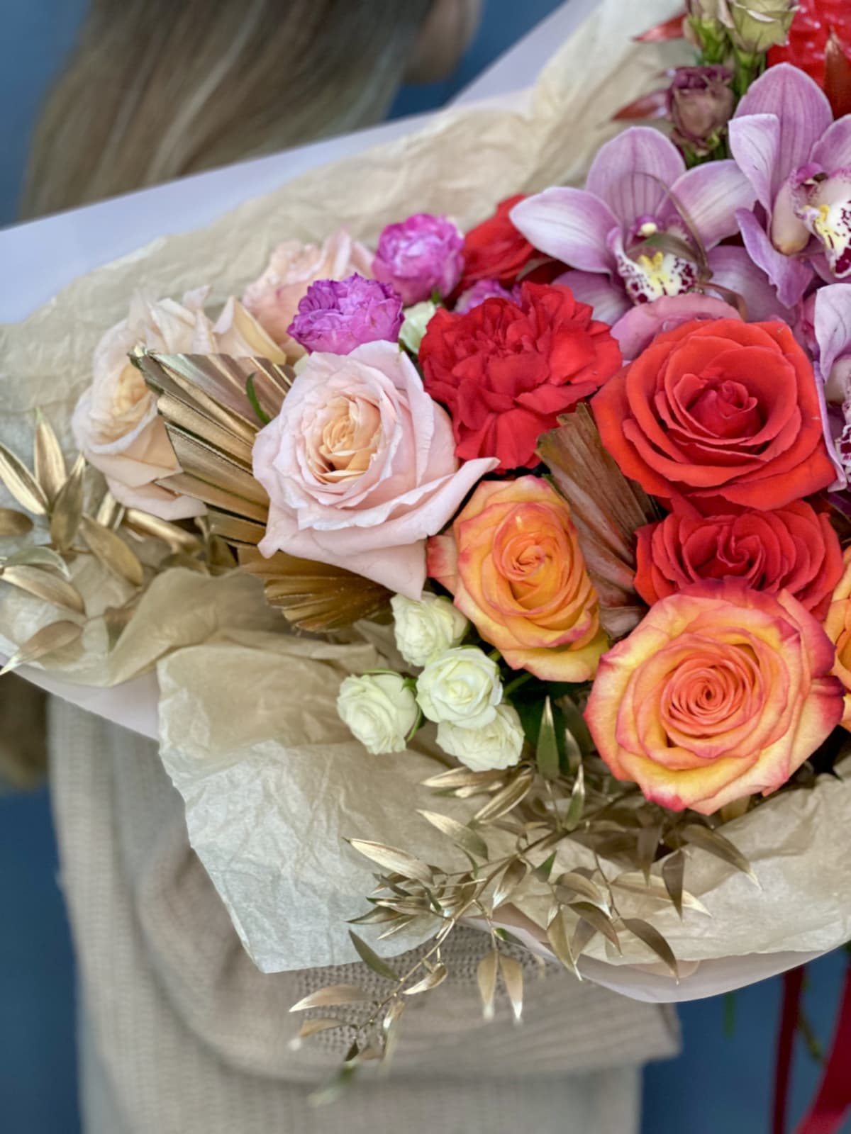 Букет "Red corals" XL