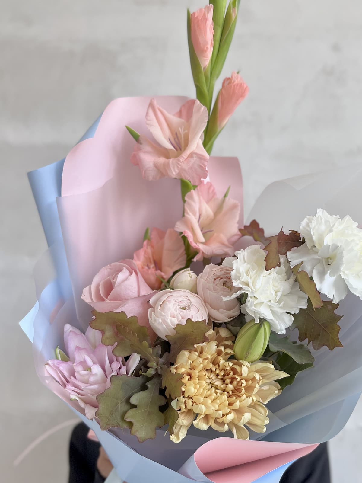 Букет с Гладиолусом