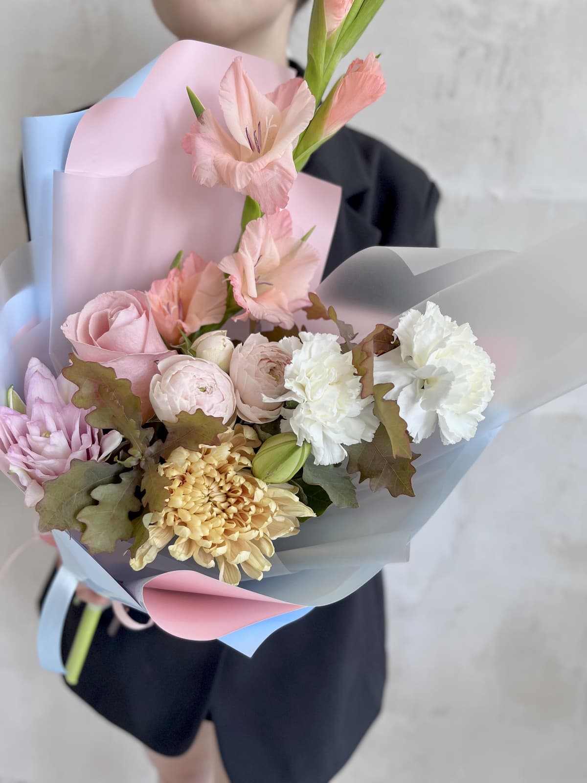 Букет с Гладиолусом