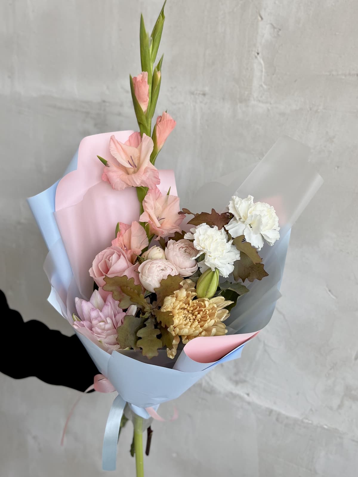 Букет с Гладиолусом