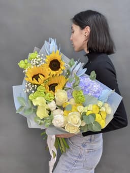 Букет "Solar eclipse" XL