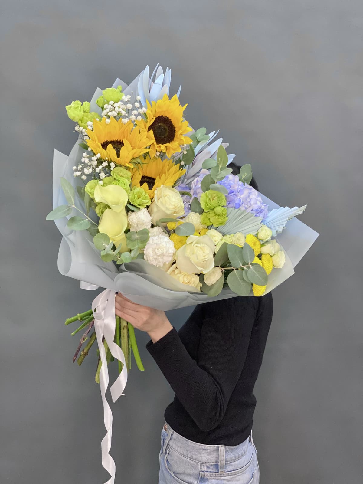 Букет "Solar eclipse" XL