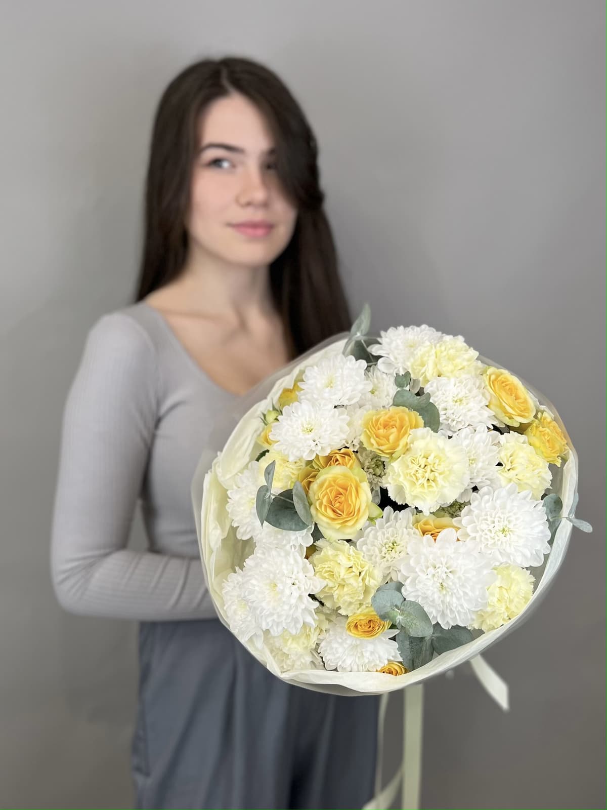 Красочный букет "Солнечный свет" M