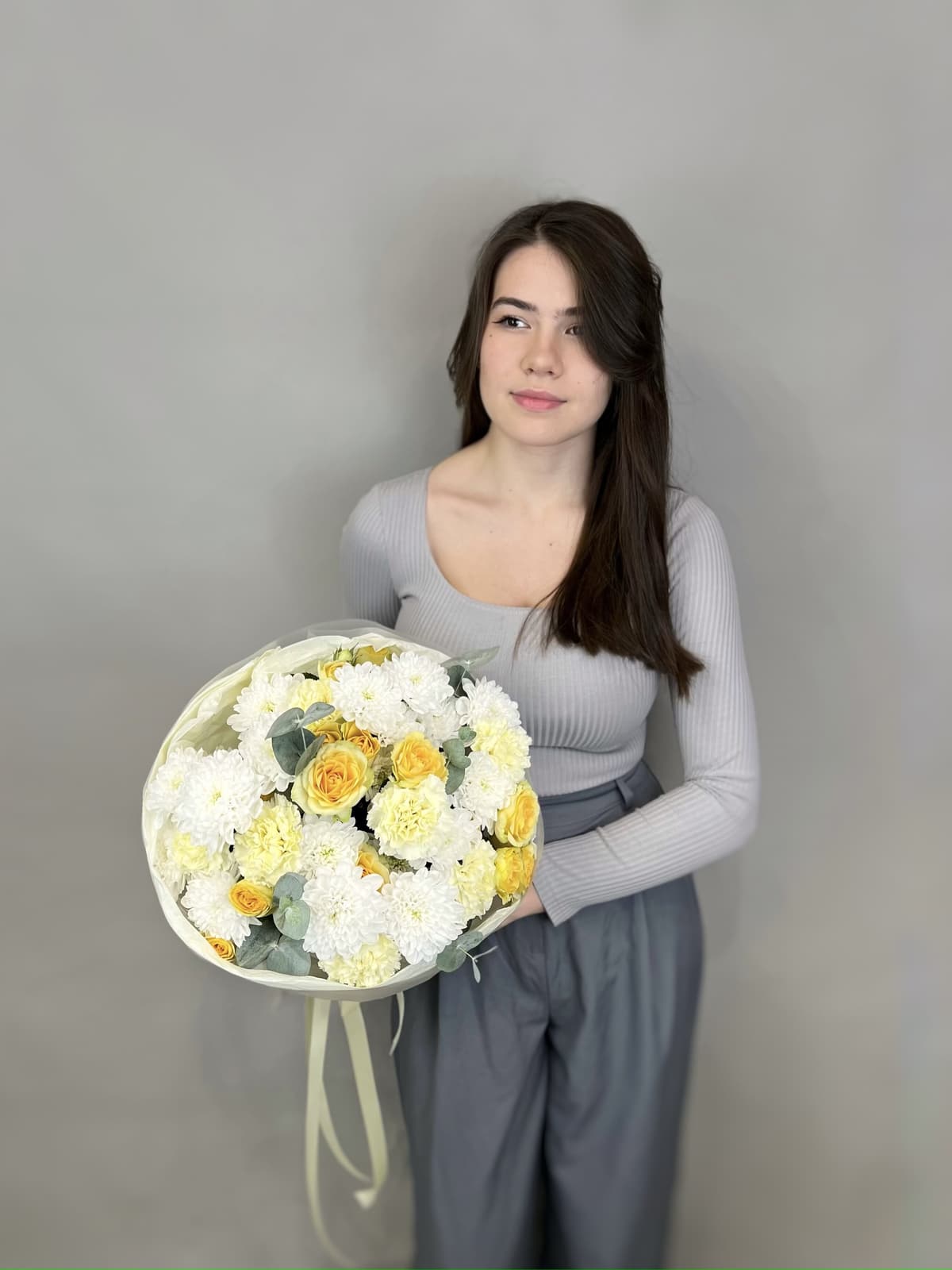 Красочный букет "Солнечный свет" M