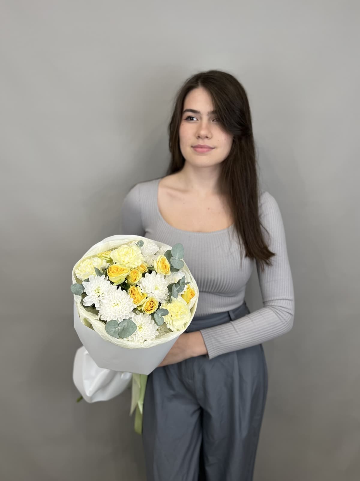 Свежий букет "Солнечный свет"