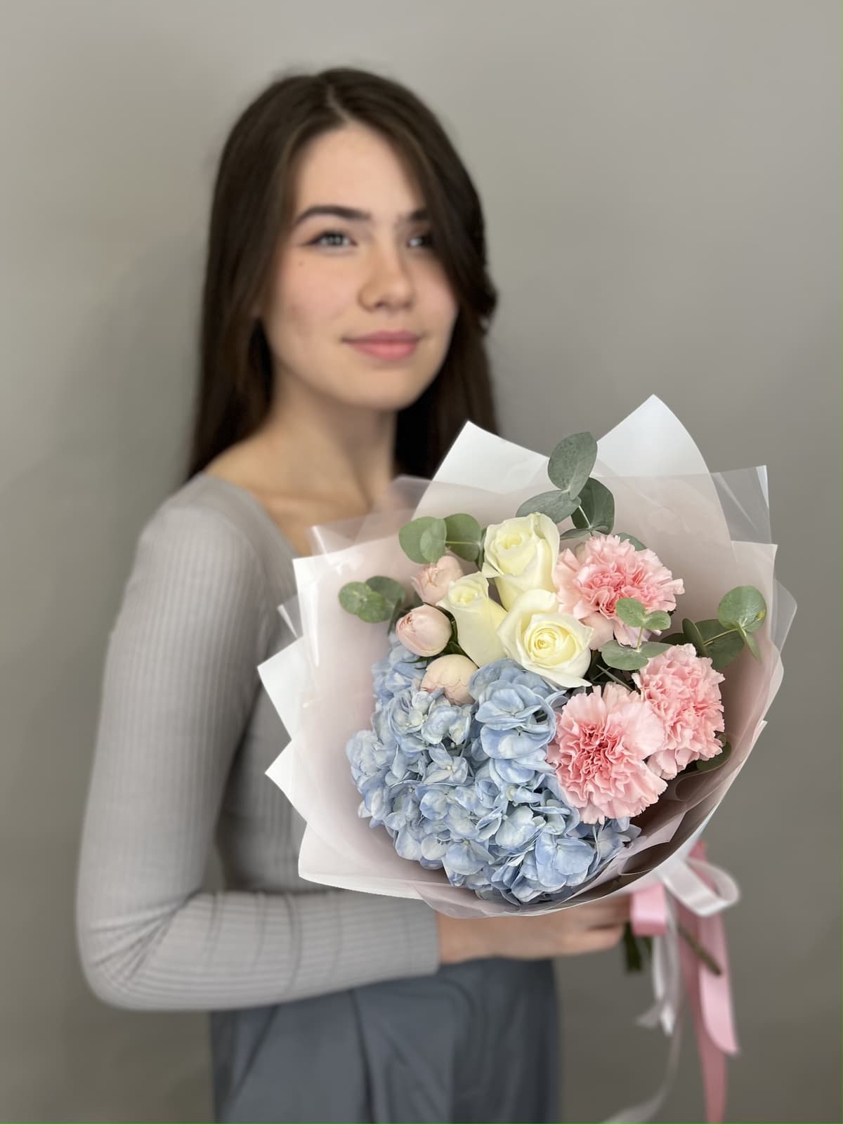 Весенний букет "Туман" S