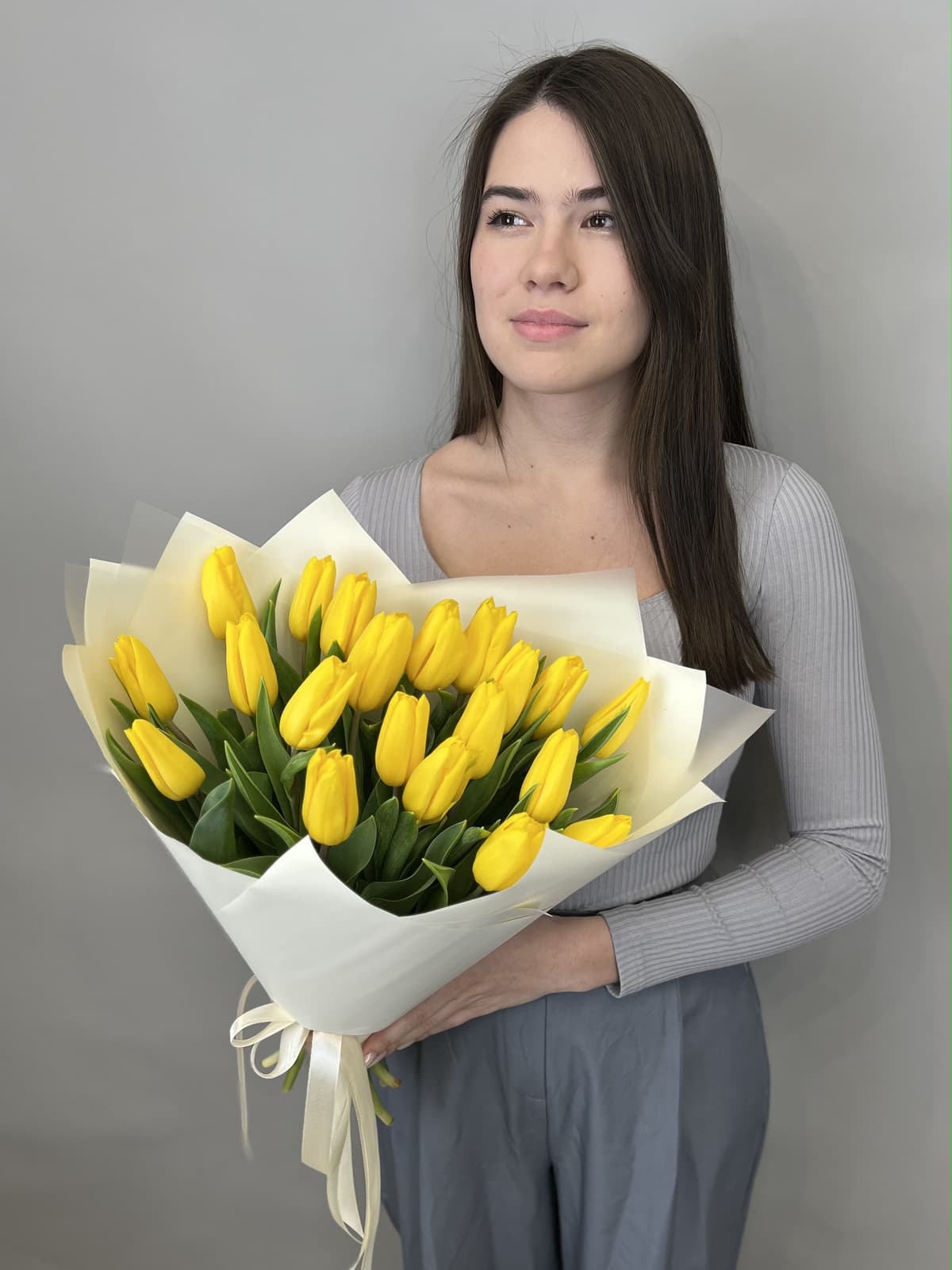 Букет тюльпанов "Gold" S Жукова