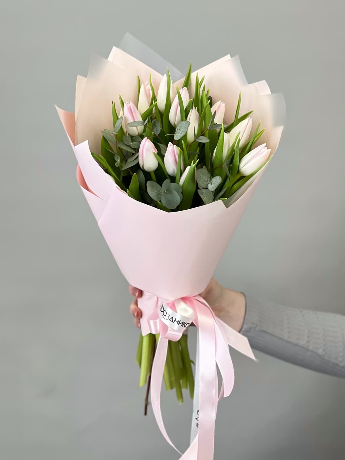 Букет тюльпанов "Pinky" M