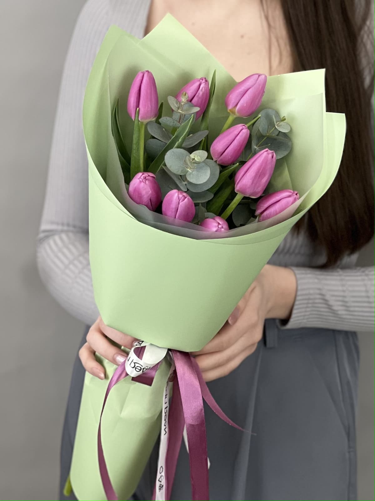 Букет тюльпанов "Лилу" (9)