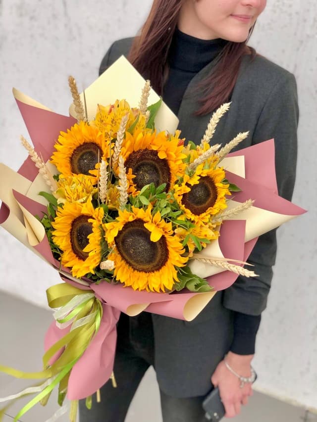 Букет "Закат" Букет "Закат"