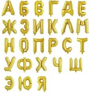 Буквы 16"/41см А,золото