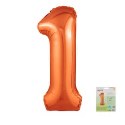Цифра 100 см 1 Папайя Slim