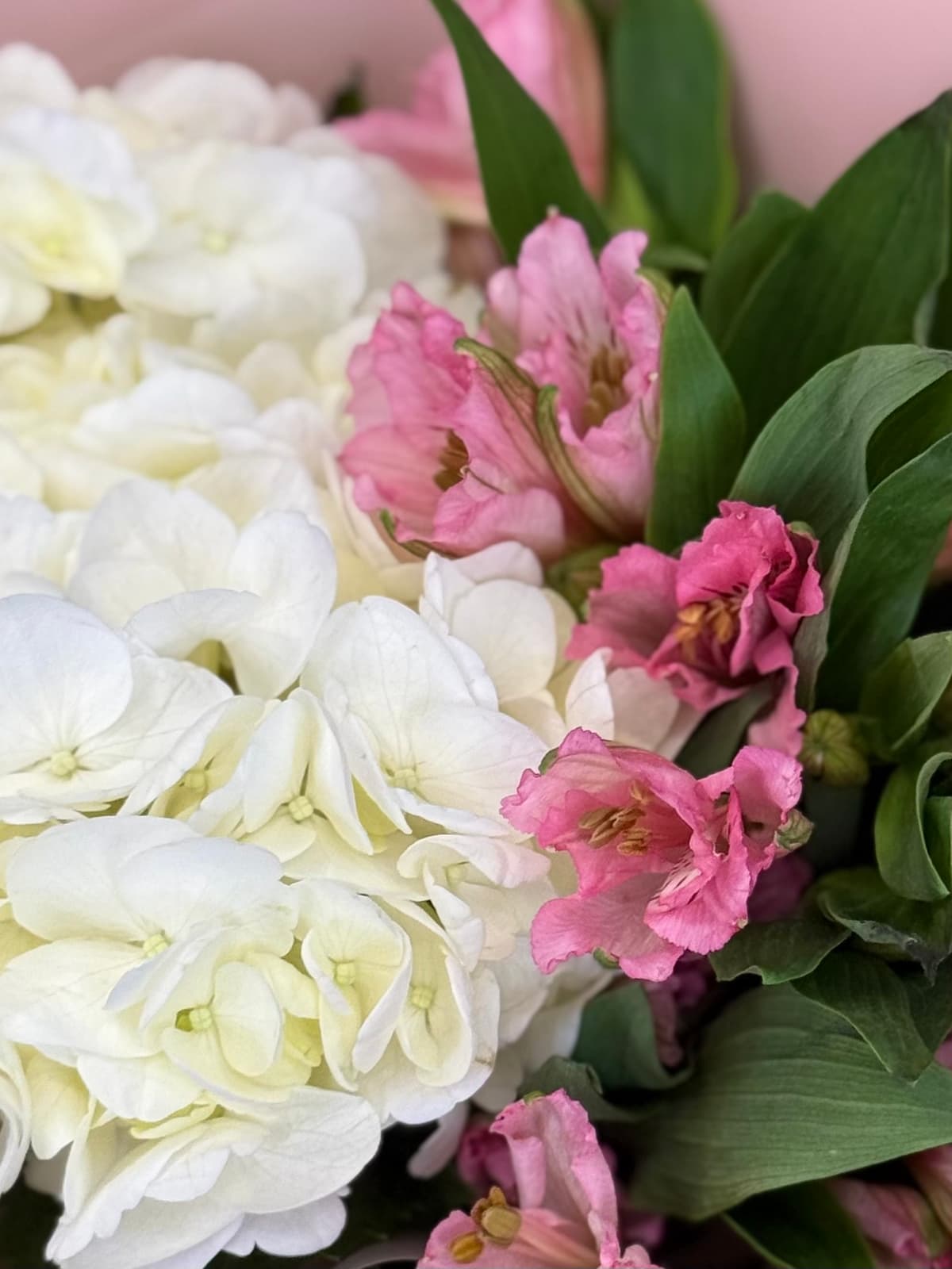 Дуо букет "Легкость" белый