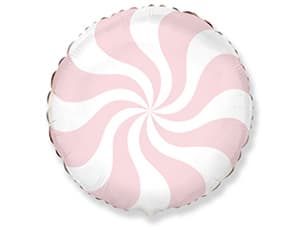 Ф 18"/45 см Конфета персиковая/FM/ Ф 18"/45 см Конфета персиковая/FM/