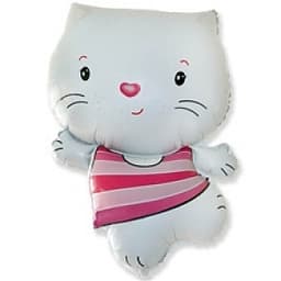Ф ФИГУРА/11 Котенок белый/FM/ 88 см