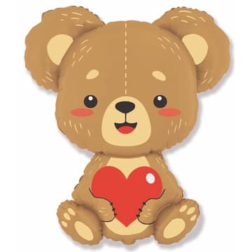 Ф ФИГУРА/11 Медвежонок с сердцем/ 84 см