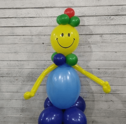 Фигура Клоун Снеговичек Фигура Клоун Снеговичек