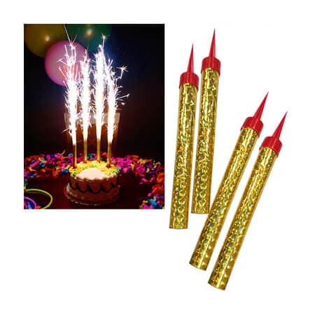 Фонтан для торта, 17,5 см, 4 шт