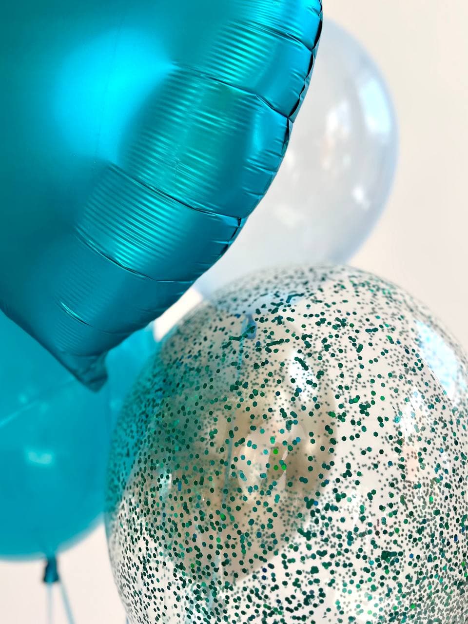 Фонтан из шаров «Аквамарин»