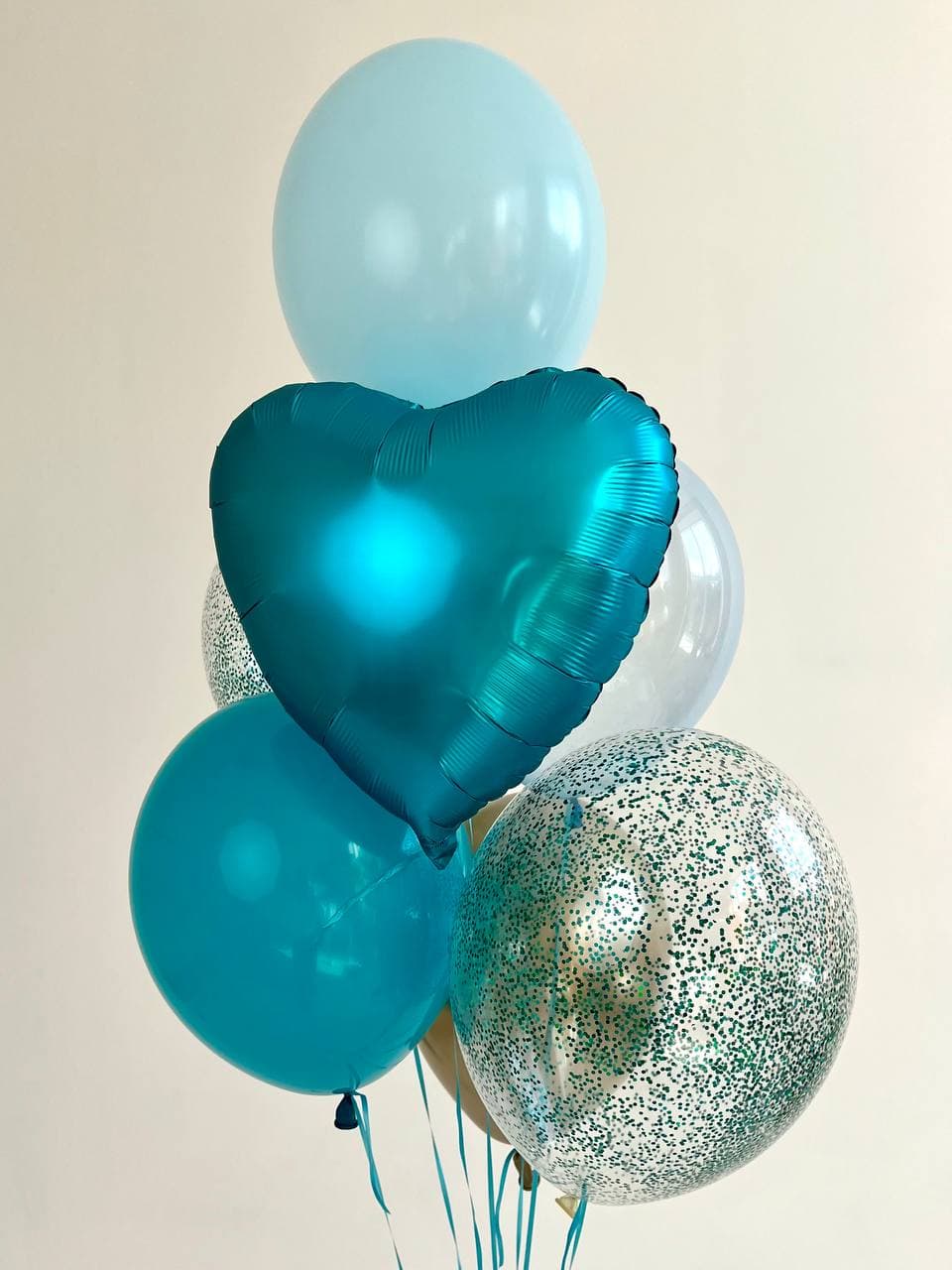 Фонтан из шаров «Аквамарин»