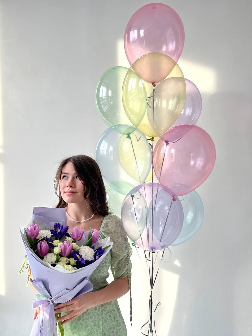 Фонтан из шаров «Бабл гам»