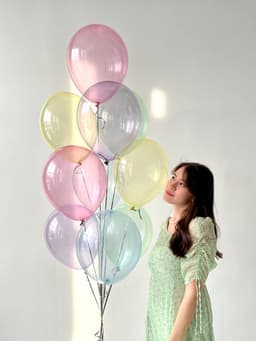 Фонтан из шаров «Бабл гам»