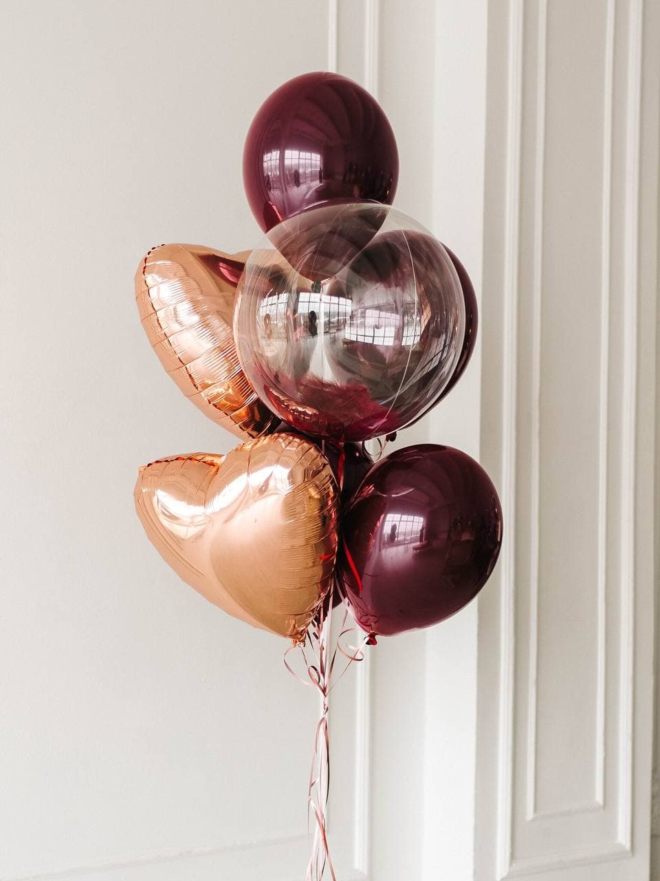 Фонтан из шаров "Бордо"