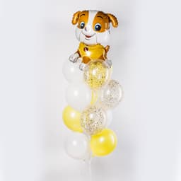 Фонтан из шаров "Бульдог"