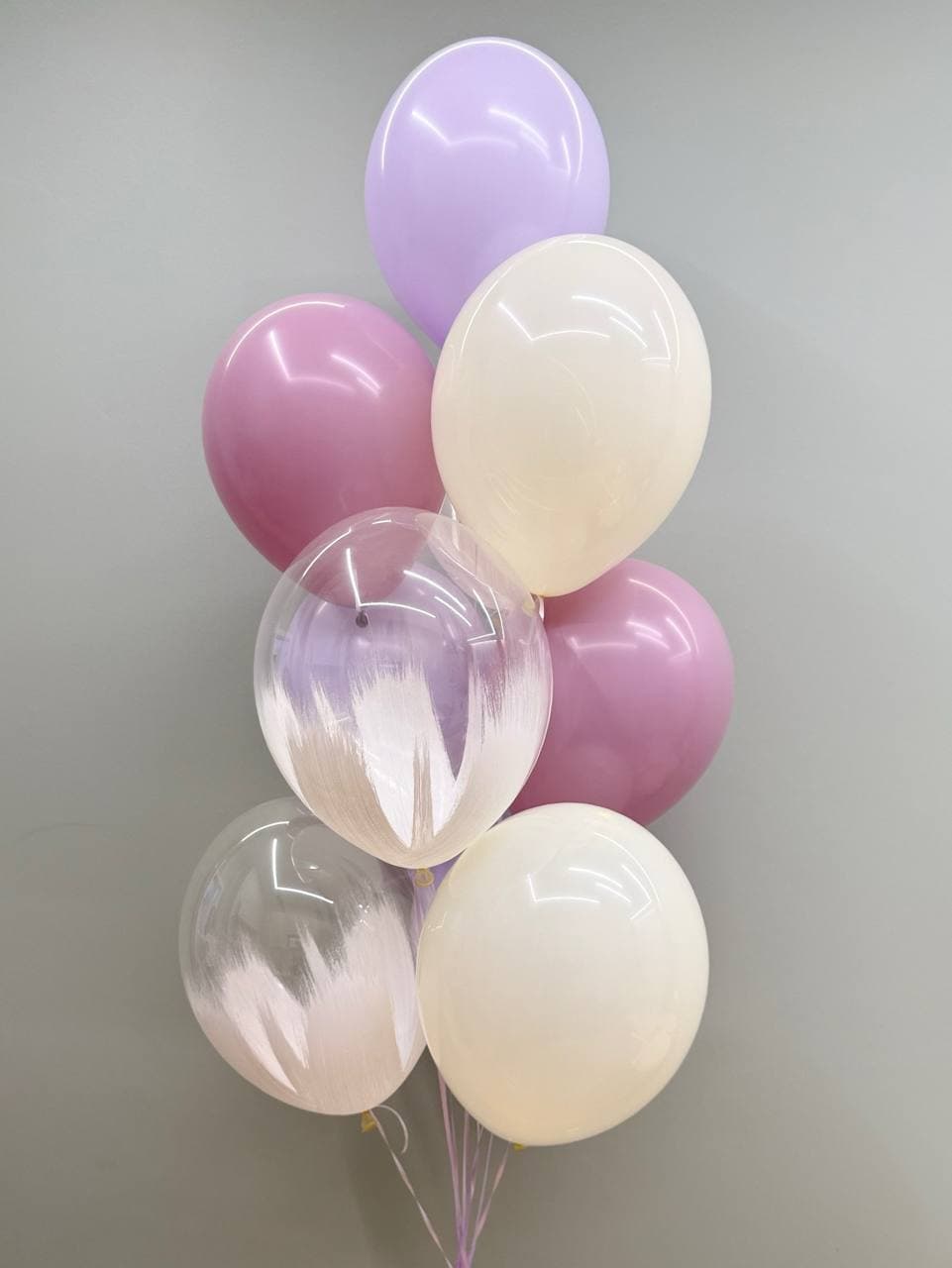 Фонтан из шаров «Фиалка»