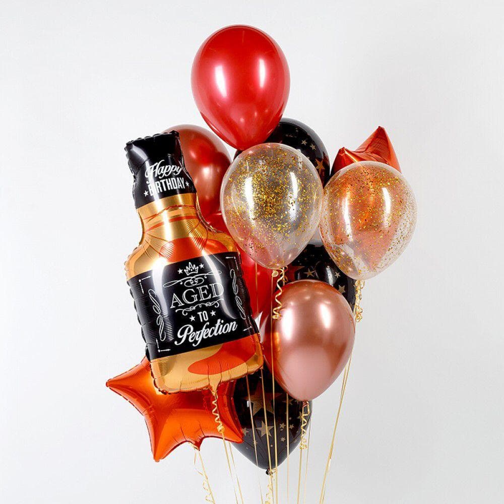 Фонтан из шаров "Коньяк"