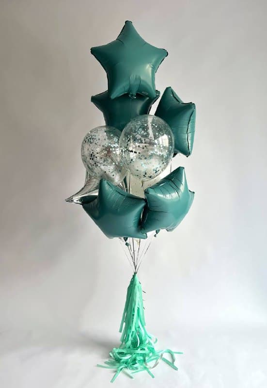 Фонтан из шаров «Лазурный»