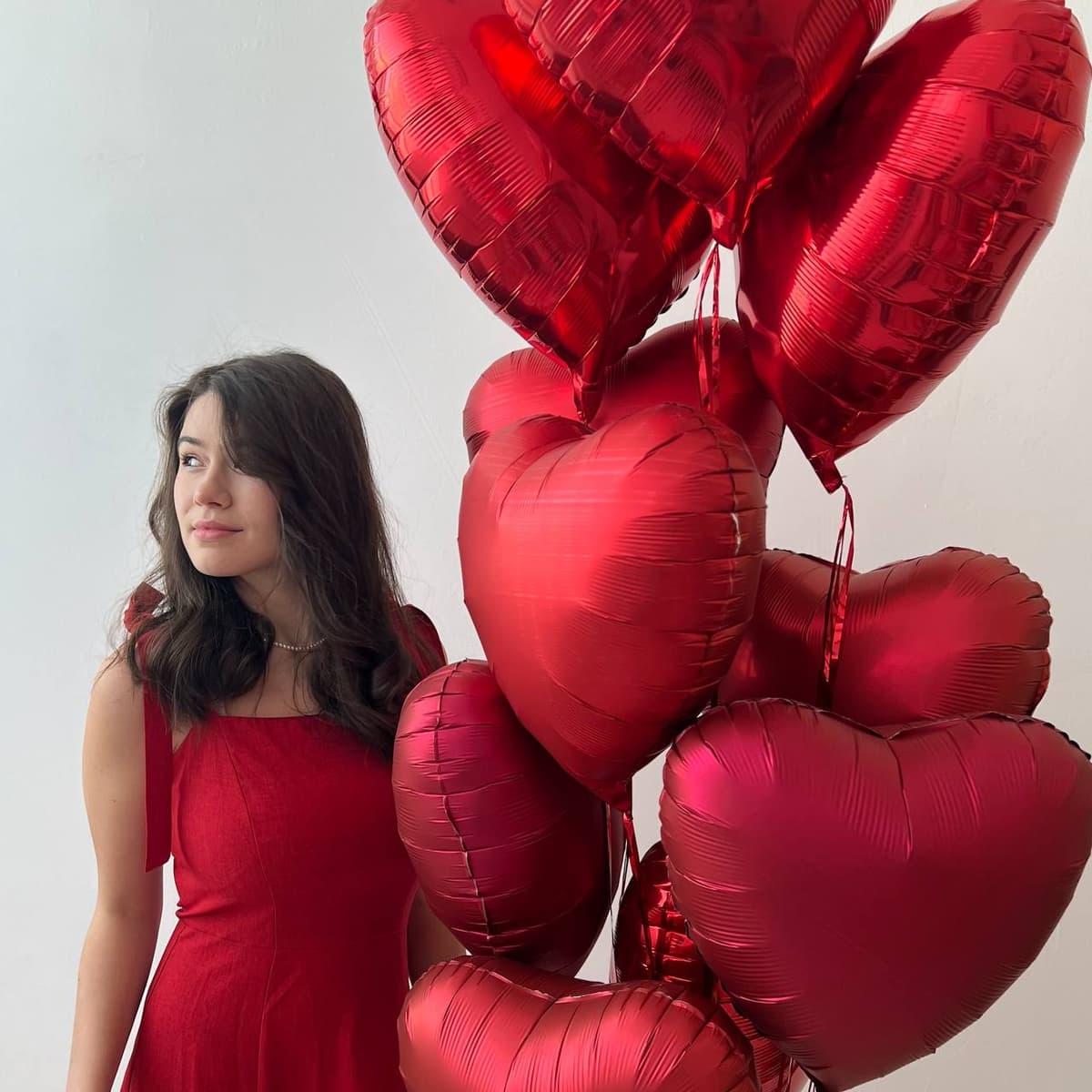 Фонтан из шаров «Love, love, love»