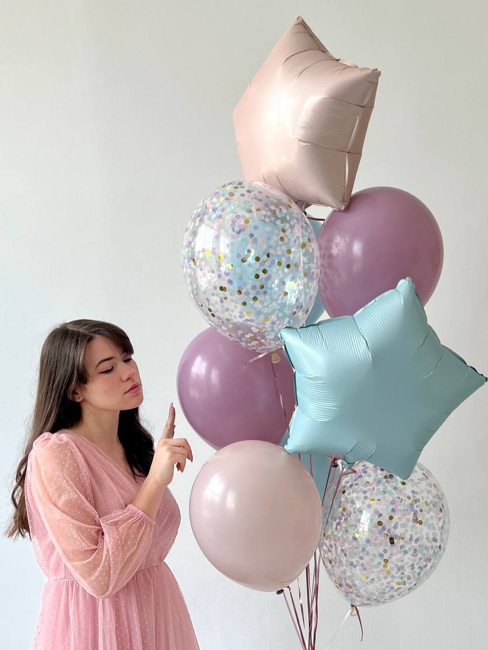 Фонтан из шаров «Маленькая Русалочка»