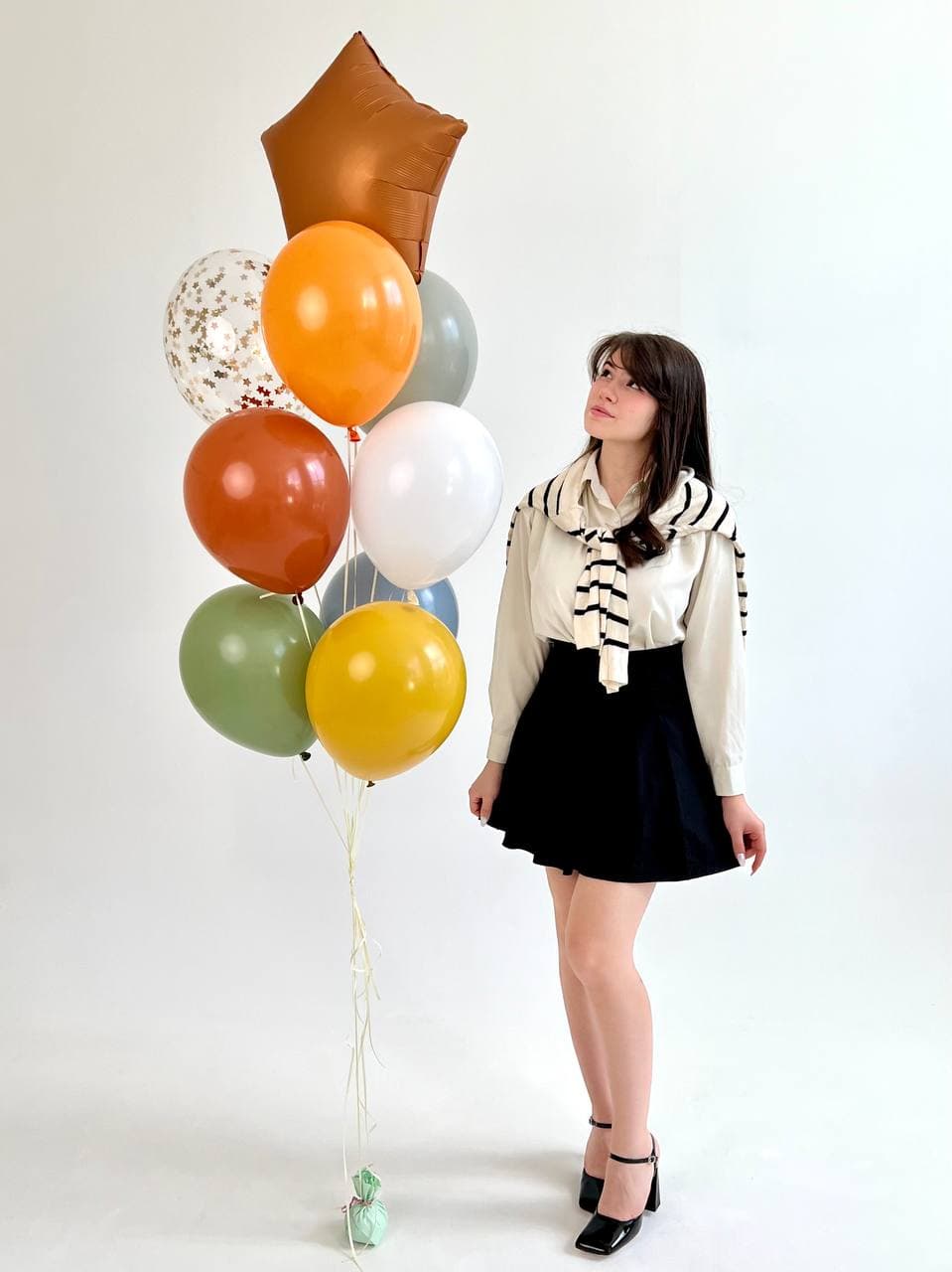 Фонтан из шаров «Осень»