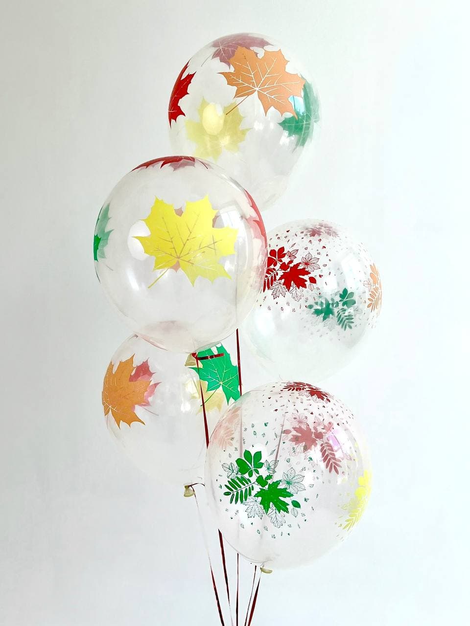 Фонтан из Шаров «Осенние листья»