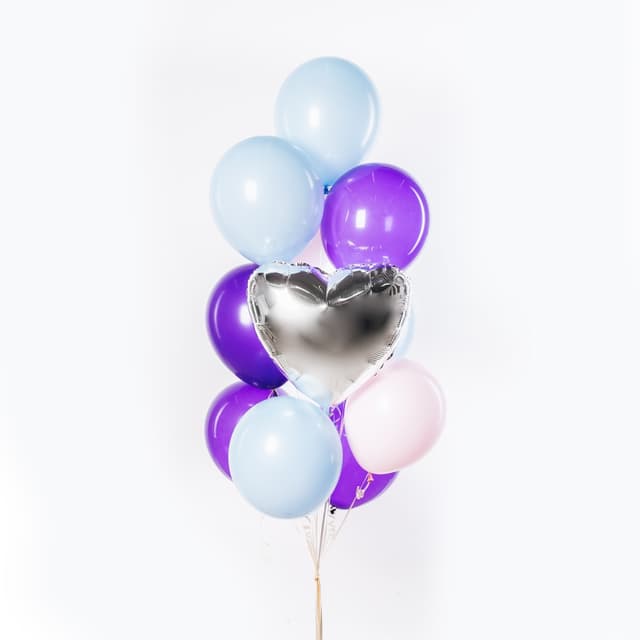 Фонтан из шаров "Сердце" Фонтан из шаров "Сердце"