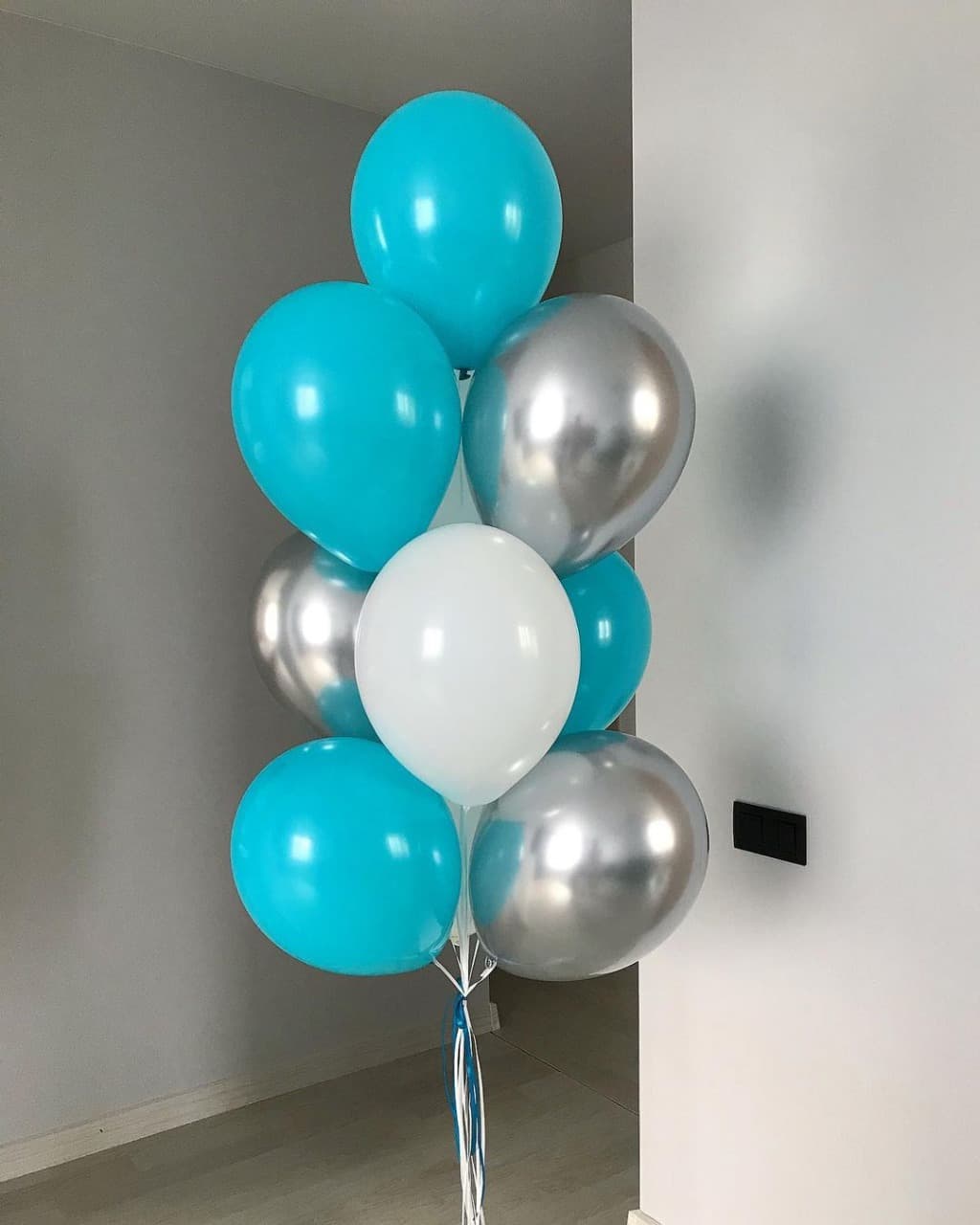 Фонтан из шаров "Небо"