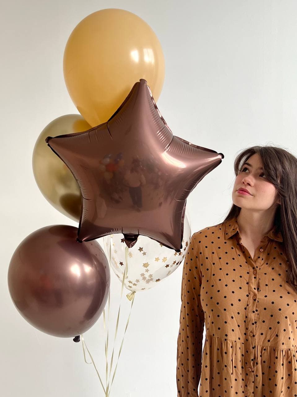 Фонтан из шаров «Трюфель»